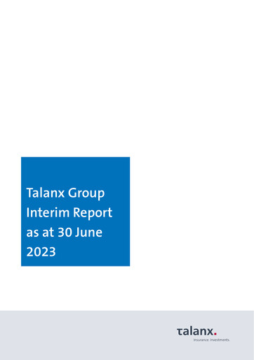 Miniature Talanx
 Rapport semestriel 2023-h1