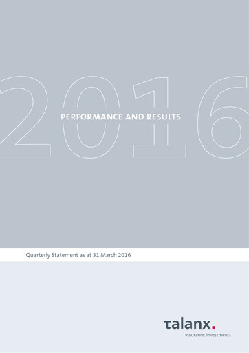 Thumbnail Talanx
 Quarterly Report 2016-q1
