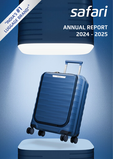 Thumbnail Safari Industries India Annual Report 2024-2025