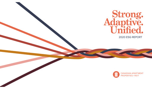 Thumbnail Canadian Apartment Properties REIT ESG Report 2020