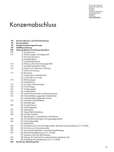 Thumbnail Erste Group Bank Financial Statement 2005
