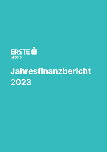 Thumbnail Erste Group Bank Financial Statement 2023