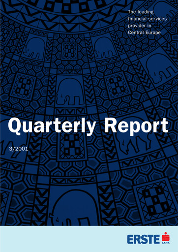 Vorschaubild Erste Group Bank Quartalsbericht 2001-q3