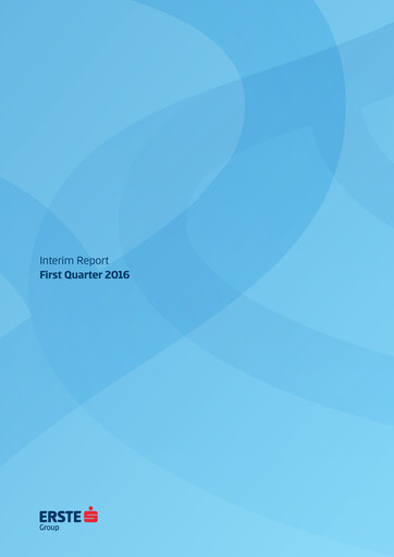 Vorschaubild Erste Group Bank Quartalsbericht 2016-q1