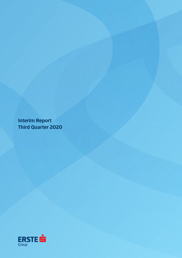 Thumbnail Erste Group Bank Quarterly Report 2020-q3