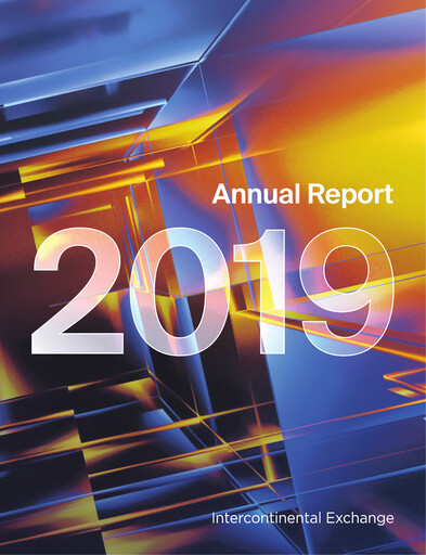 Thumbnail Intercontinental Exchange Annual Report 2019