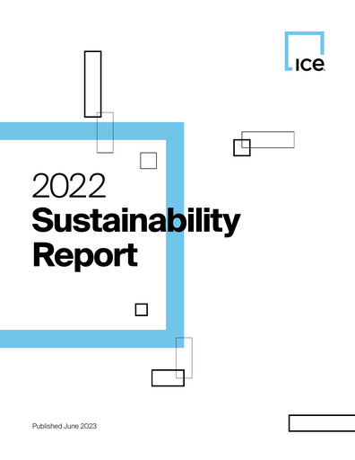 Thumbnail Intercontinental Exchange Sustainability Report 2022