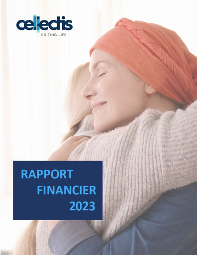 Thumbnail Cellectis Financial Report 2023