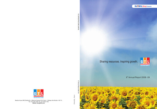 Thumbnail GTL Infrastructure Annual Report 2008-2009
