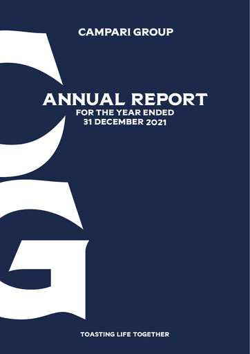 Miniature Davide Campari-Milano Rapport annuel 2021