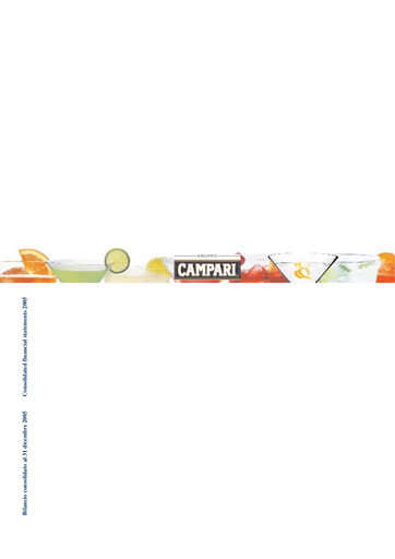 Thumbnail Davide Campari-Milano Financial Statement 2005