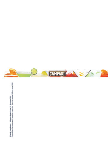 Thumbnail Davide Campari-Milano Financial Statement 2009