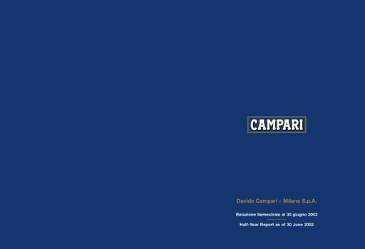 Thumbnail Davide Campari-Milano Half-year Report 2002-h1