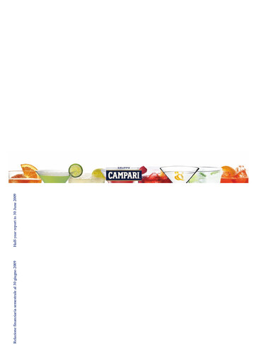 Thumbnail Davide Campari-Milano Half-year Report 2009-h1