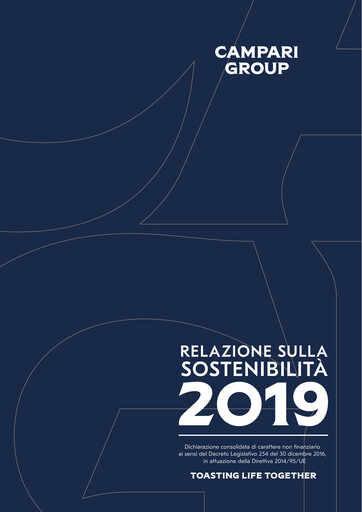 Miniature Davide Campari-Milano Rapport de durabilité 2019