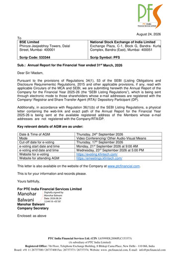 Thumbnail PTC Financial Services Annual Report 2025-2026