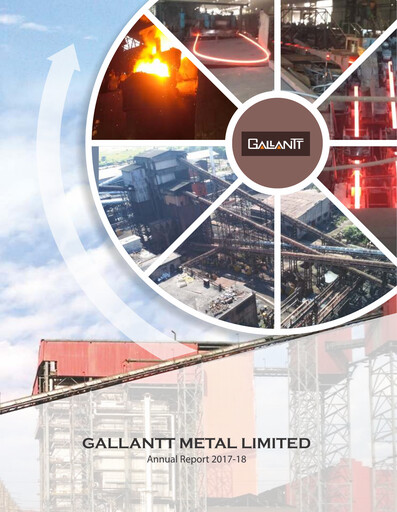 Thumbnail Gallantt Ispat Annual Report 2017-2018