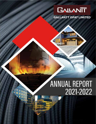 Thumbnail Gallantt Ispat Annual Report 2021-2022
