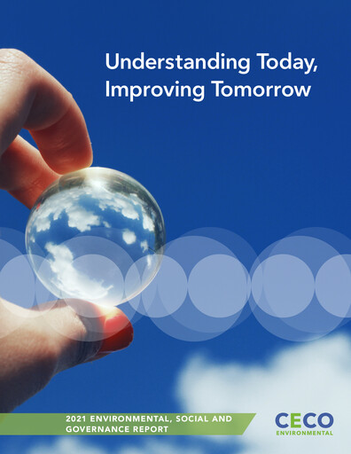 Thumbnail CECO Environmental
 ESG Report 2021