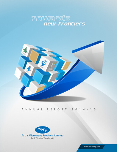 Thumbnail Astra Microwave Annual Report 2014-2015