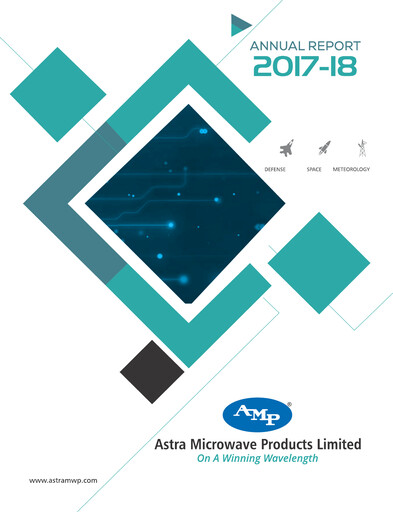 Thumbnail Astra Microwave Annual Report 2017-2018