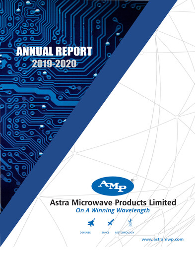 Thumbnail Astra Microwave Annual Report 2019-2020