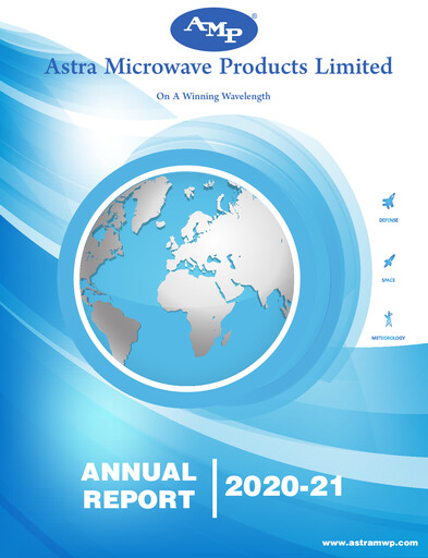 Thumbnail Astra Microwave Annual Report 2020-2021