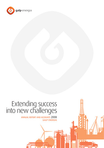 Thumbnail Galp Energia Annual Report 2008