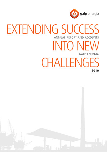 Thumbnail Galp Energia Annual Report 2010