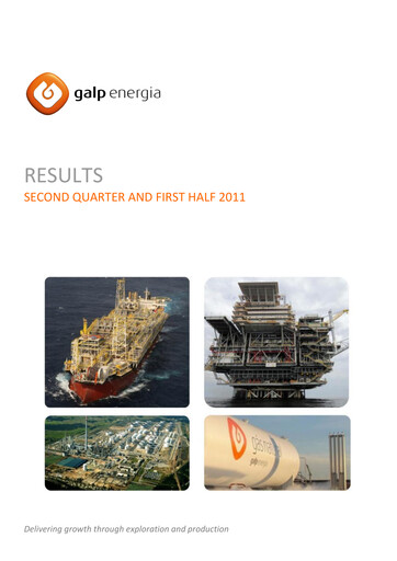Thumbnail Galp Energia Half-year Report 2011-h1