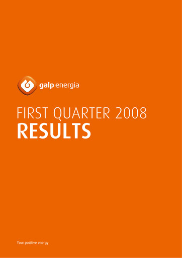 Thumbnail Galp Energia Quarterly Report 2008-q1