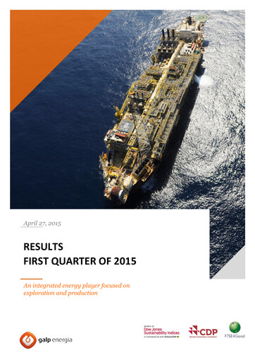 Thumbnail Galp Energia Quarterly Report 2015-q1
