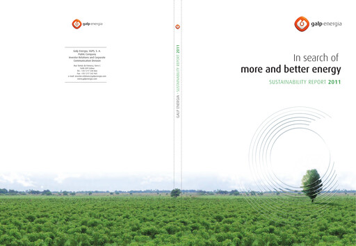 Thumbnail Galp Energia Sustainability Report 2011