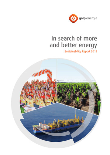 Thumbnail Galp Energia Sustainability Report 2013