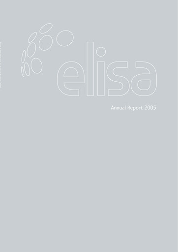 Thumbnail Elisa
 Annual Report 2005