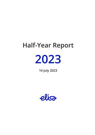 Vorschaubild Elisa
 Halbjahresbericht 2023-h1