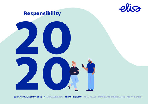 Thumbnail Elisa
 Sustainability Report 2020