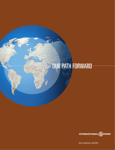 Thumbnail International Paper
 Annual Report 2012