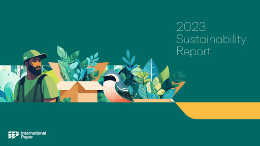 Thumbnail International Paper
 Sustainability Report 2023