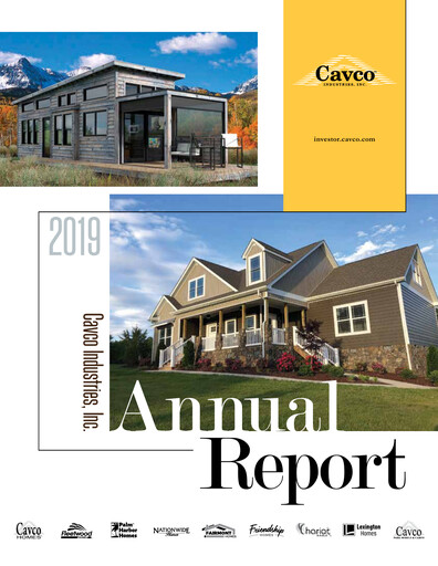 Thumbnail Cavco Industries Annual Report 2019
