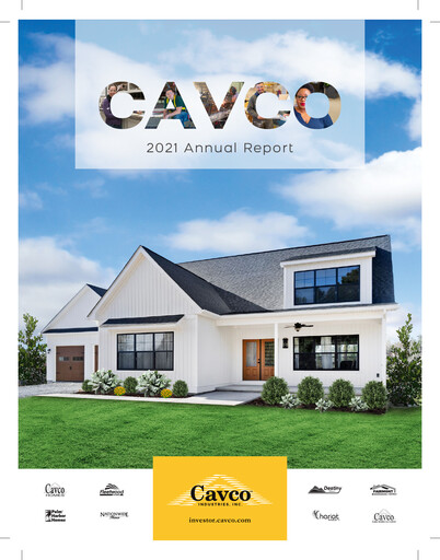 Thumbnail Cavco Industries Annual Report 2021