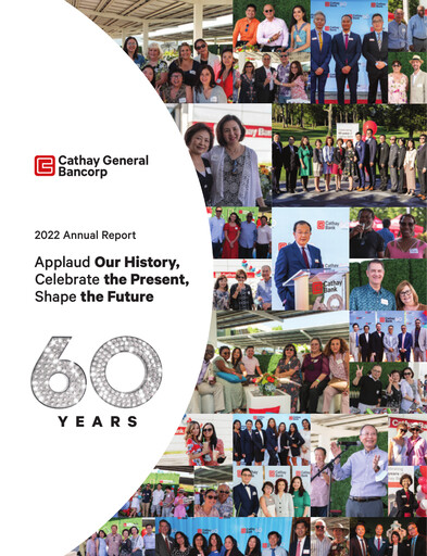 Thumbnail Cathay General Bancorp Annual Report 2022