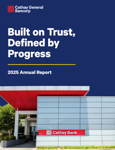Thumbnail Cathay General Bancorp Annual Report 2025