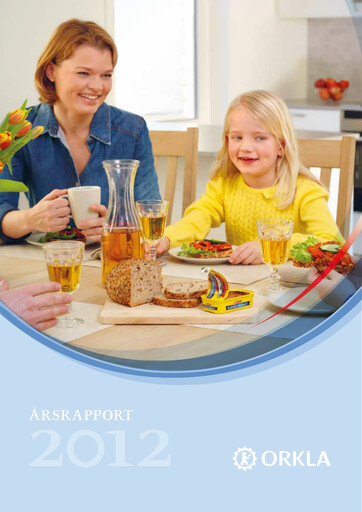 Thumbnail Orkla Annual Report 2012