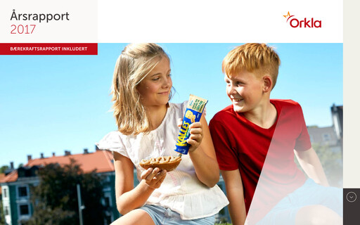 Thumbnail Orkla Annual Report 2017