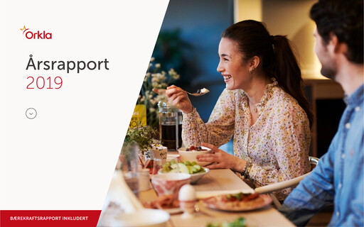 Thumbnail Orkla Annual Report 2019