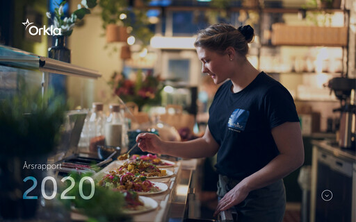 Thumbnail Orkla Annual Report 2020