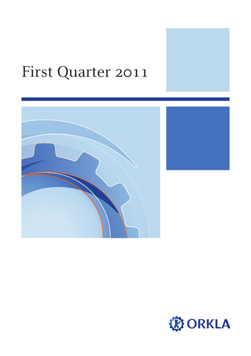Thumbnail Orkla Quarterly Report 2011-q1