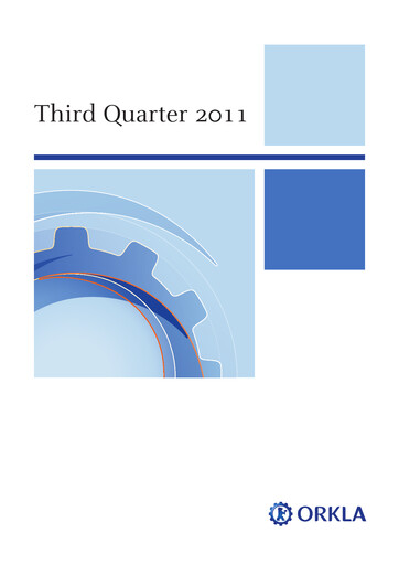 Thumbnail Orkla Quarterly Report 2011-q3