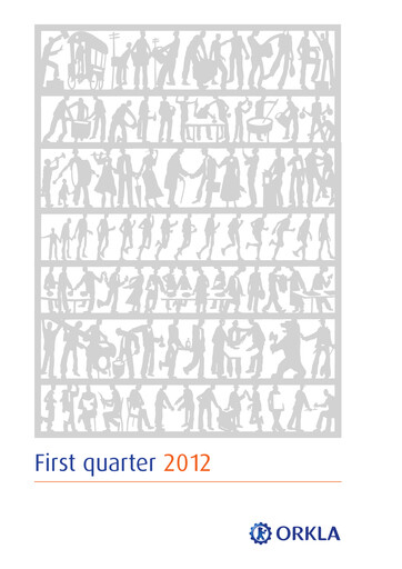 Thumbnail Orkla Quarterly Report 2012-q1